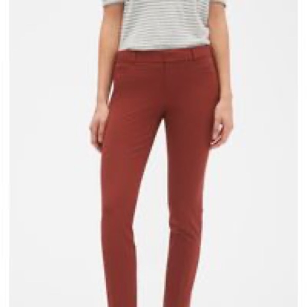 Banana Republic Sloan crop in Muir Wood